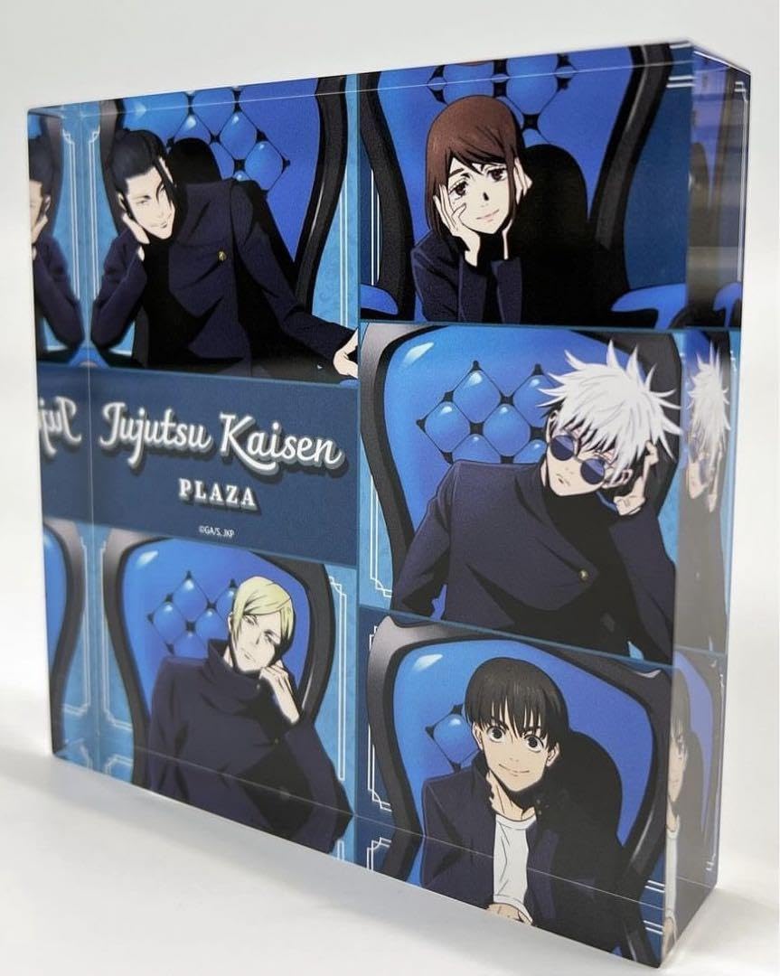 新販売 呪術廻戦 懐玉•玉折 PLAZA Chair:Blue 缶バッジ BOX 【公式通販】